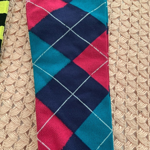Combo socks Striped and Argyle Knee-High Socks Set - Picture 2 of 3